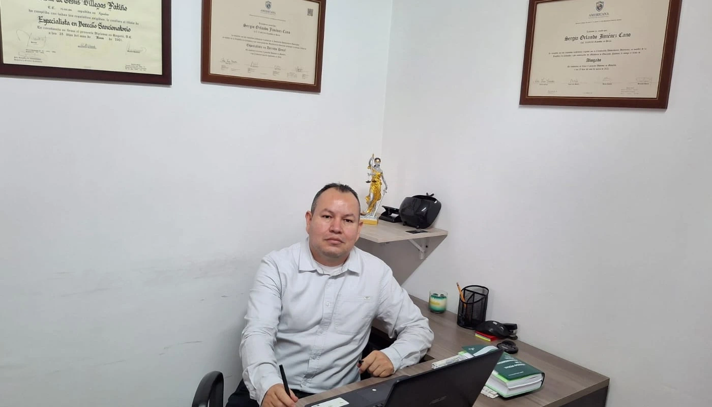 Sergio Orlando Jiménez Cano - Abogado Penalista Medellín